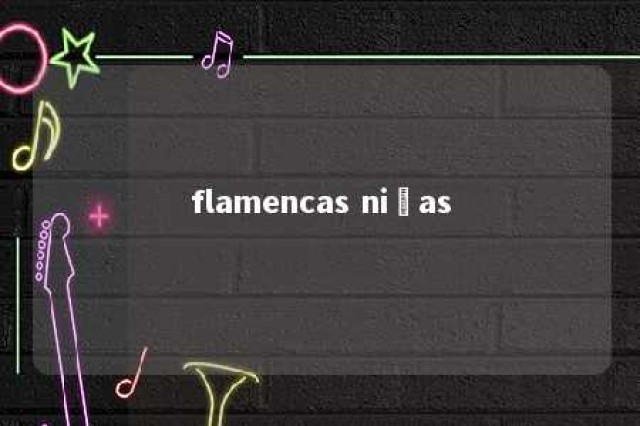 flamencas niñas 