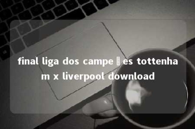 final liga dos campeões tottenham x liverpool download 