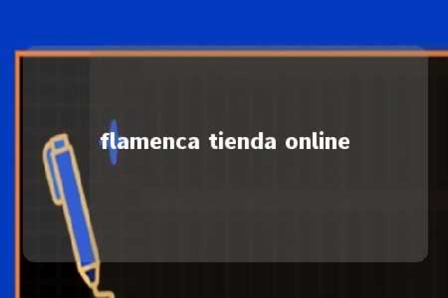 flamenca tienda online 