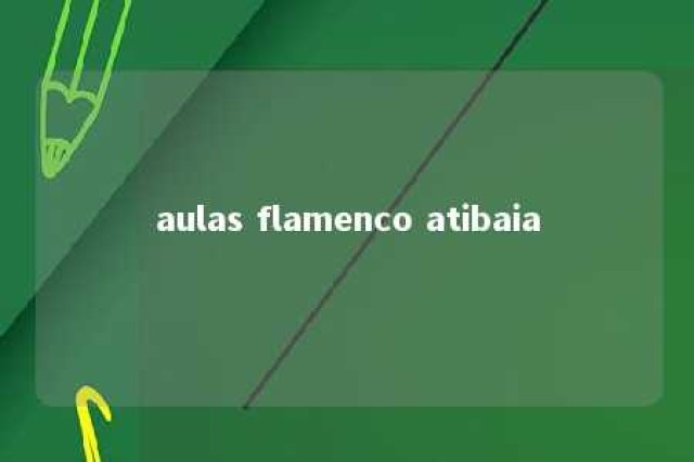 aulas flamenco atibaia 