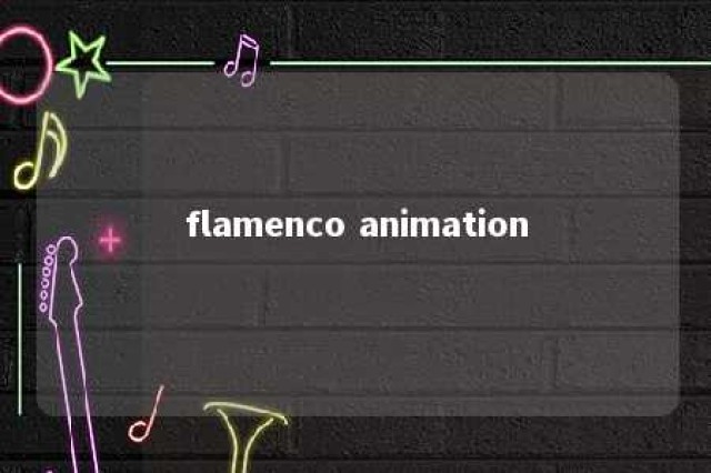 flamenco animation 