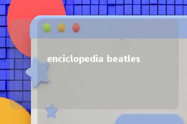 enciclopedia beatles 