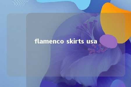 flamenco skirts usa