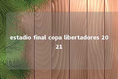 estadio final copa libertadores 2021