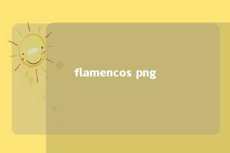 flamencos png