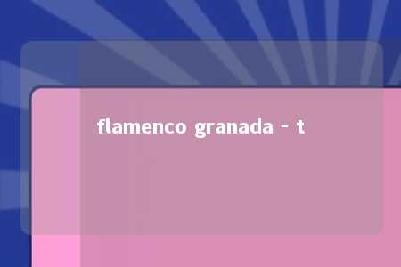 flamenco granada - t