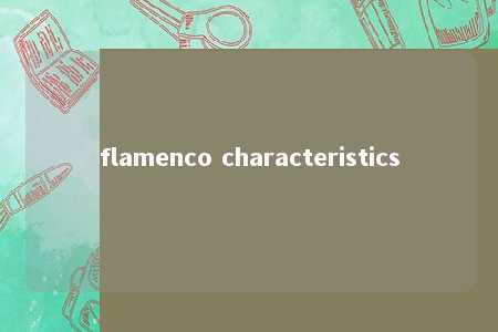 flamenco characteristics