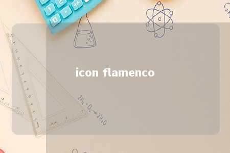 icon flamenco