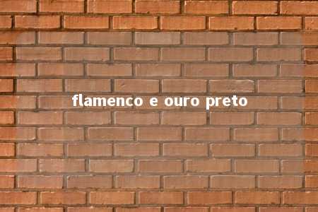 flamenco e ouro preto