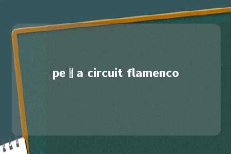 peña circuit flamenco