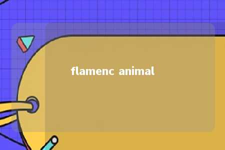 flamenc animal