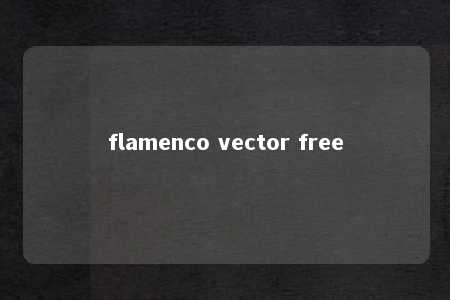 flamenco vector free