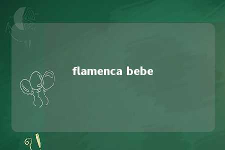 flamenca bebe